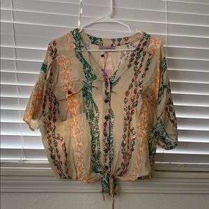 Alohiwai Ta’ahine Top one Size NWT